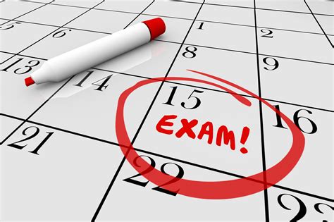 Scheduling an Exam .